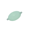 Buldo Pack of 10 Oval Floats with Eyelets Blanc